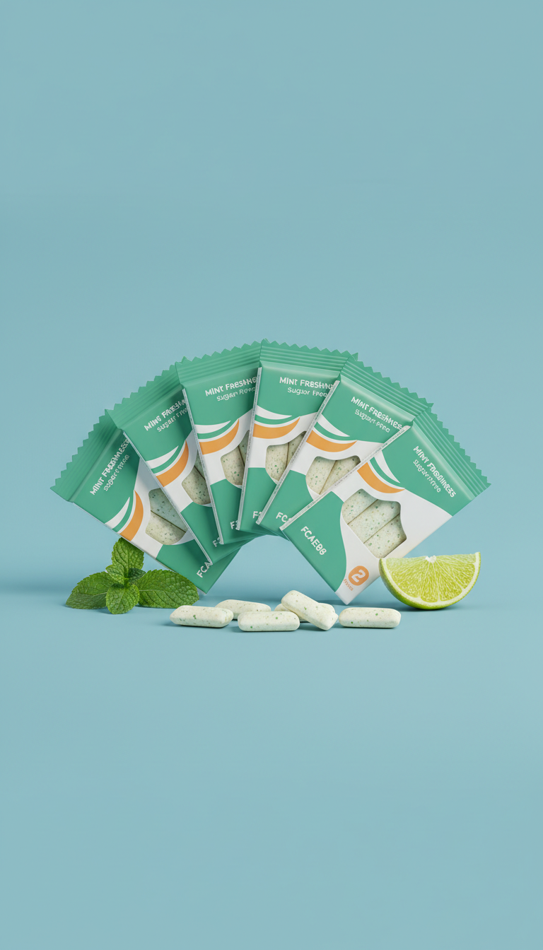 Sugar-Free Gum With Mint Freshness