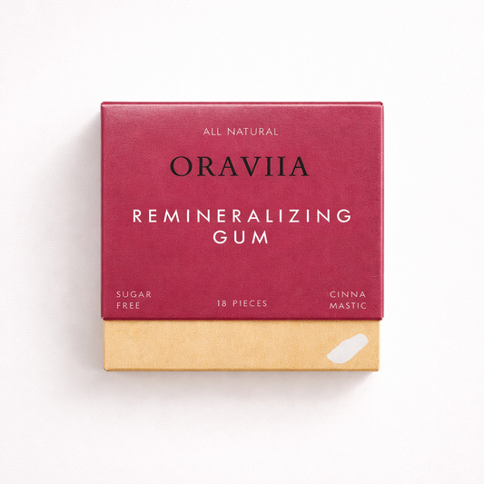 Oraviia Cinnamon Mastic Remineralizing Gum